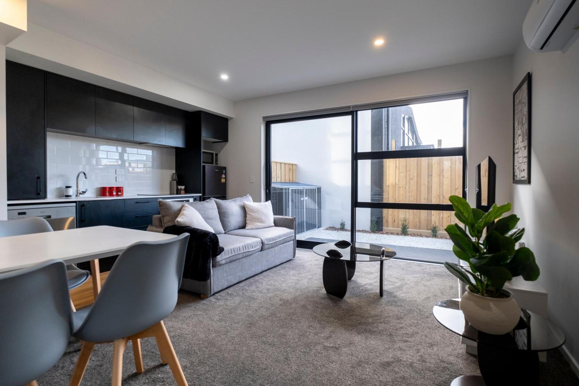Luxury 2 Bed Townhome In Cbd Christchurch Exterior photo